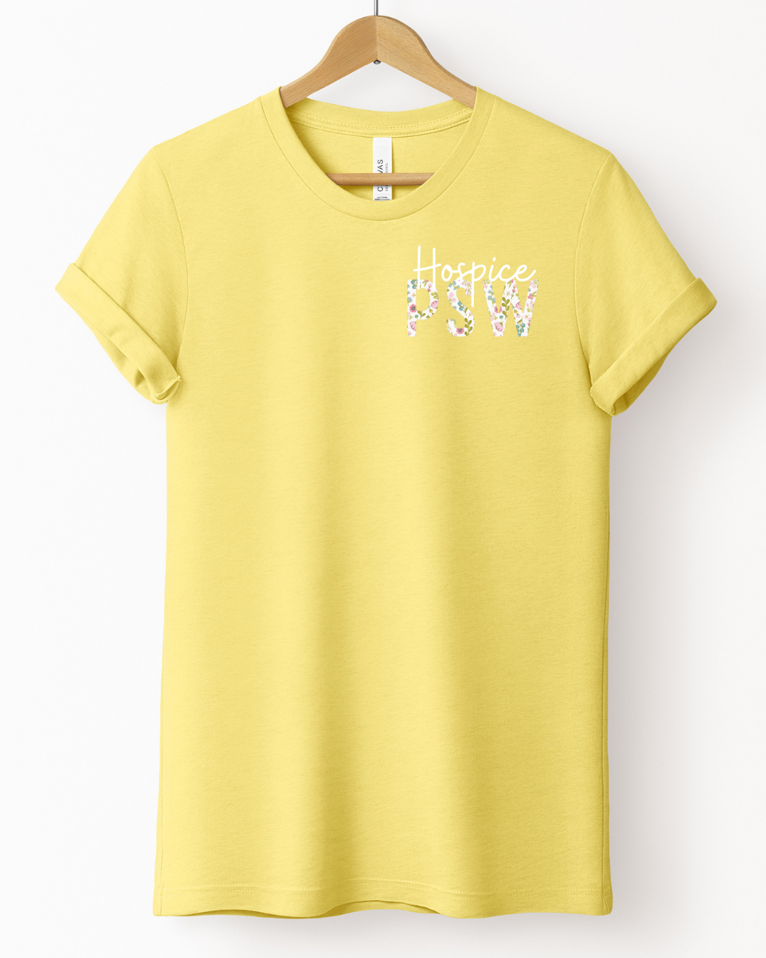 Summer Floral-Hospice PSW Tee