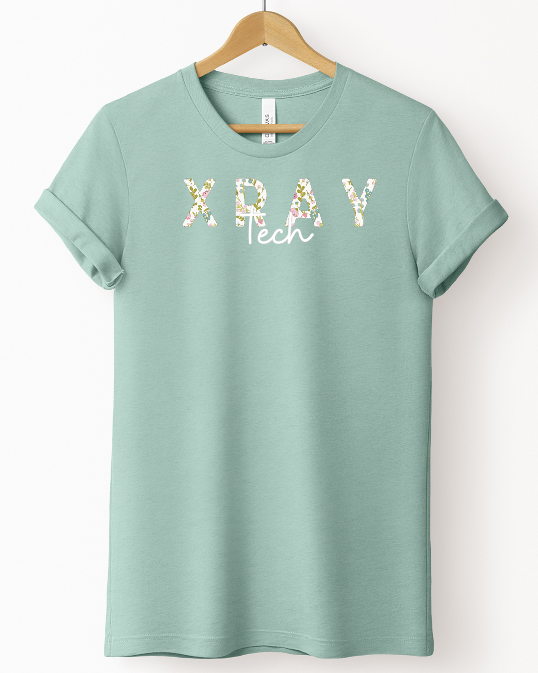 Summer Floral- X-ray Tech Tee