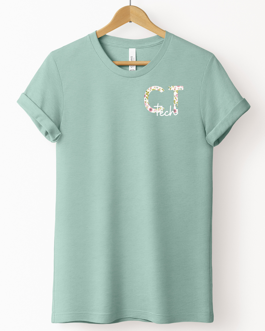 Summer Floral- CT Tech Tee