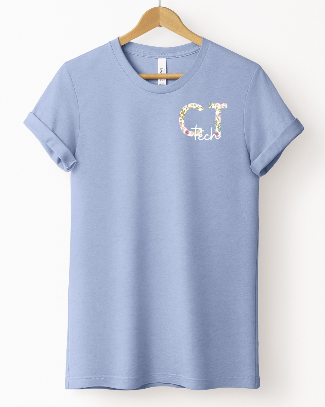 Summer Floral- CT Tech Tee