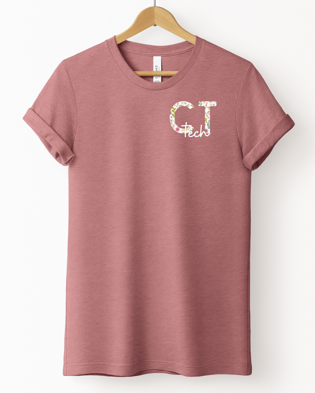 Summer Floral- CT Tech Tee