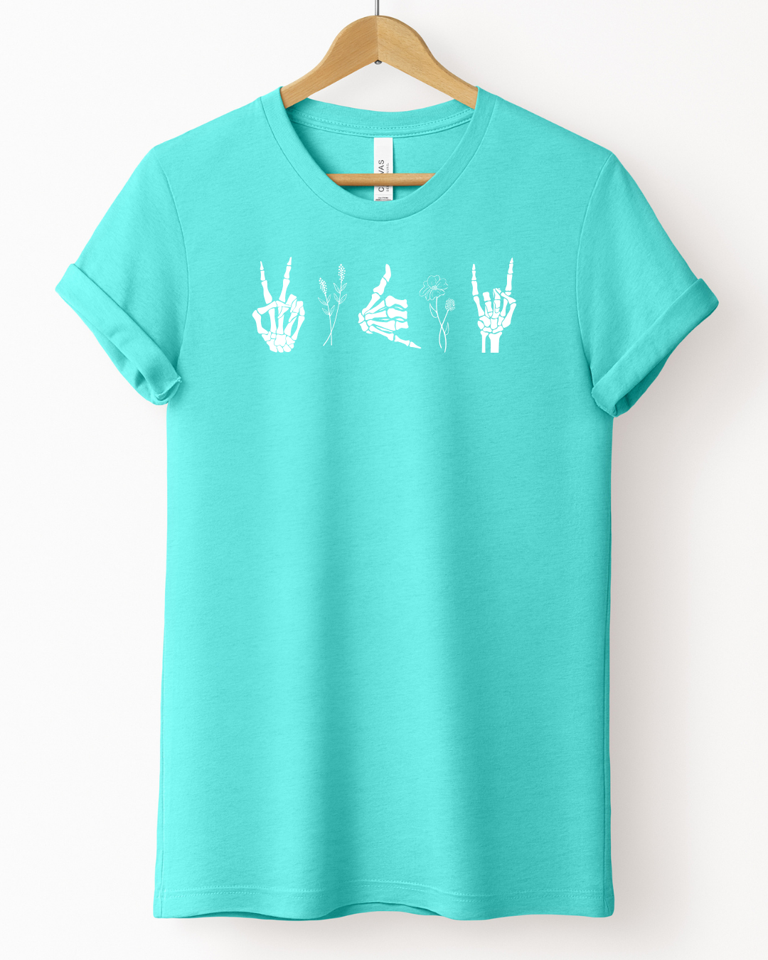 Skeleton Hands Tee