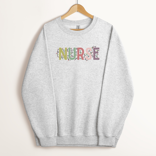 Pastel Lights Crewneck