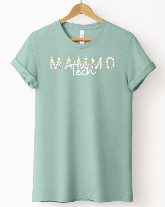Summer Floral-Mammo Tech Tee