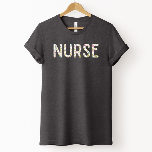 Summer Floral Nurse Design