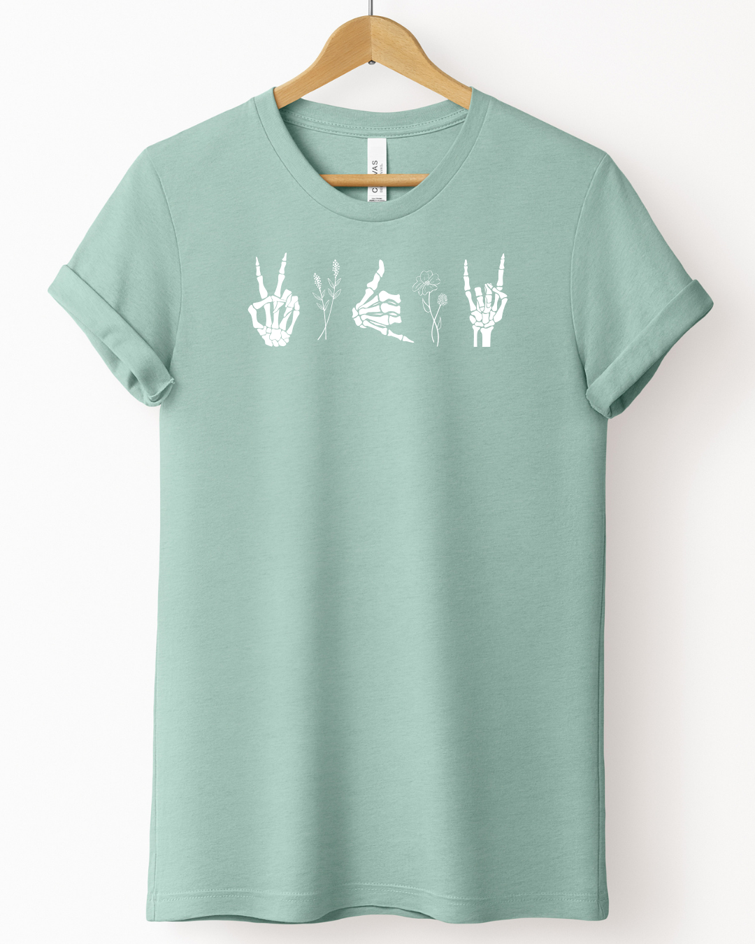 Skeleton Hands Tee