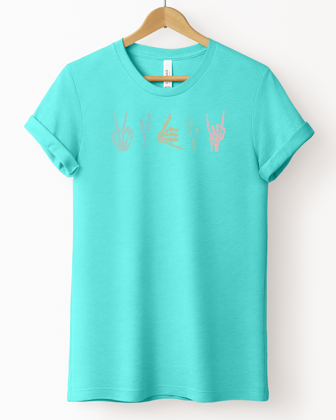 Skeleton Hands Tee